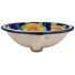 Mexican Talavera Sink Sunflowers 2